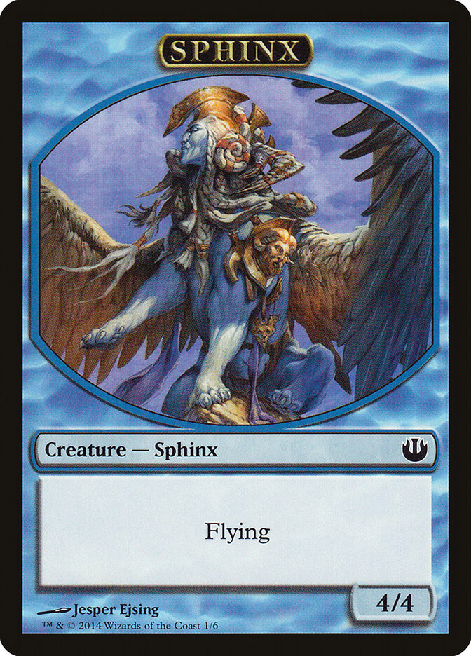 Sphinx, Journey Into Nyx Tokens Card Art