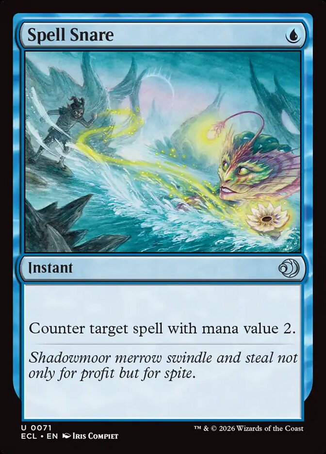 Spell Snare, Lorwyn Eclipsed Card Art