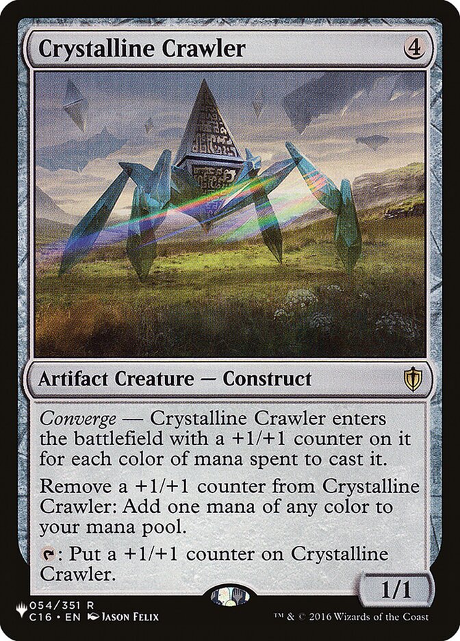 Crystalline Crawler, The List Card Art