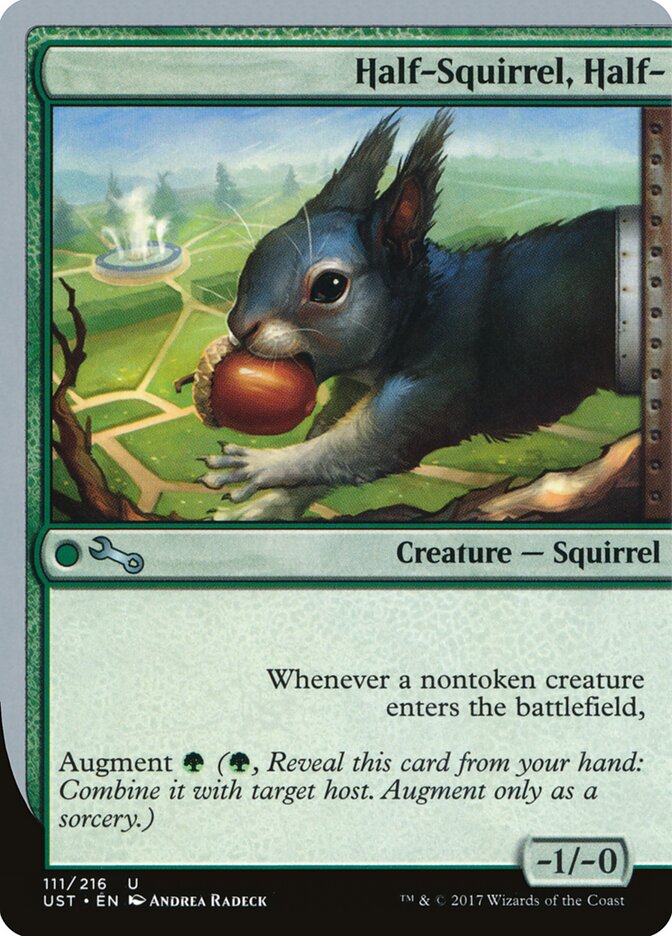 Half-Squirrel, Half-, Unstable Card Art