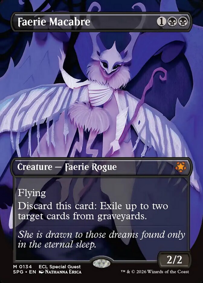 Faerie Macabre, Special Guests Card Art