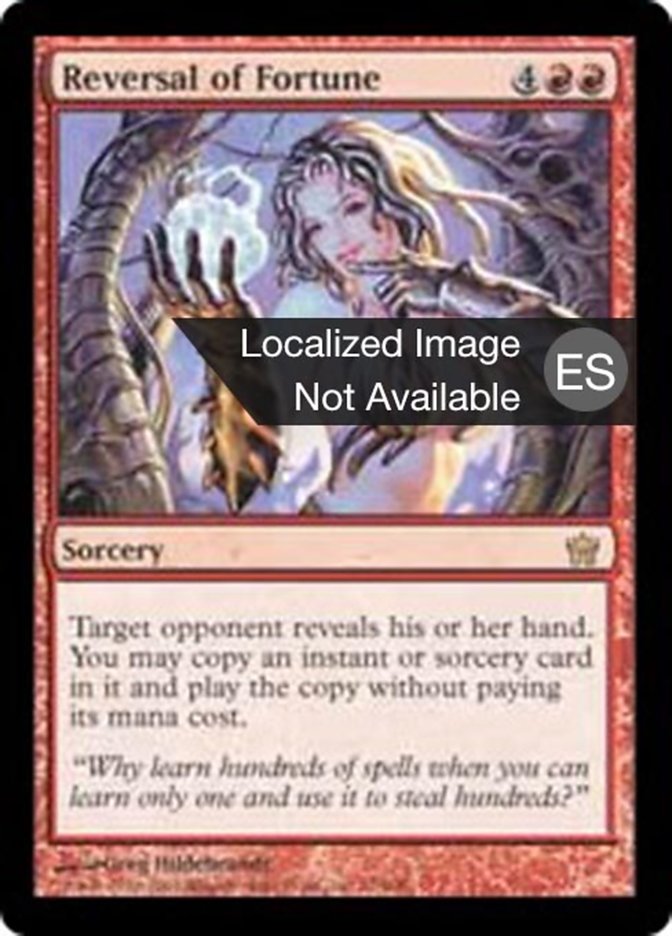 Reversal of Fortune, Fifth Dawn Card Art
