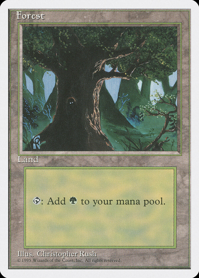 Forest, Fourth Edition Card Art