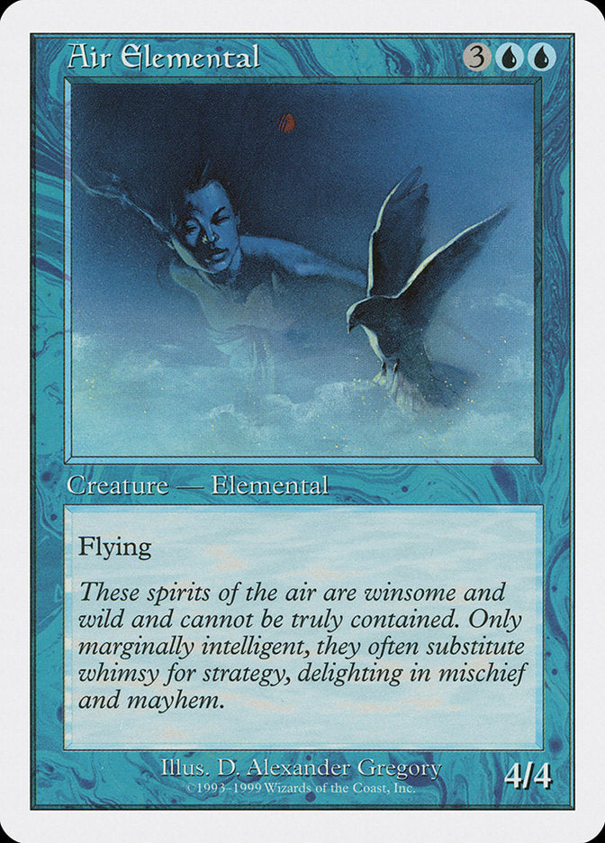 Air Elemental, Battle Royale Box Set Card Art