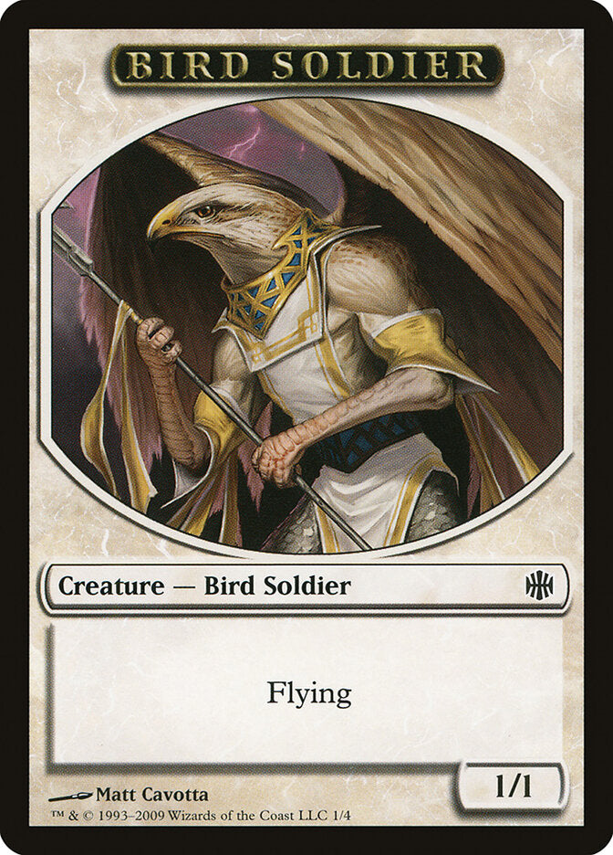 Bird Soldier, Alara Reborn Tokens Card Art