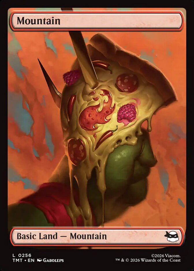 Mountain, Teenage Mutant Ninja Turtles Card Art