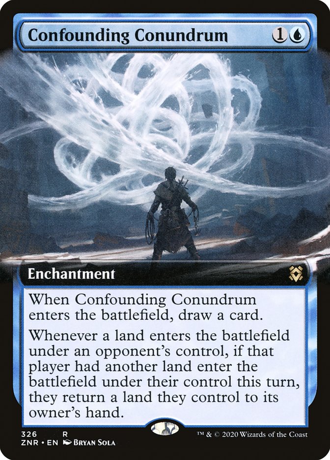 Confounding Conundrum, Zendikar rising Card Art