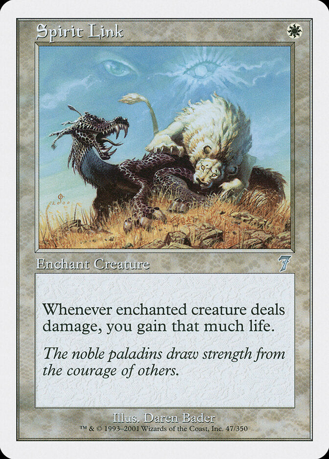 Spirit Link, Seventh Edition Card Art
