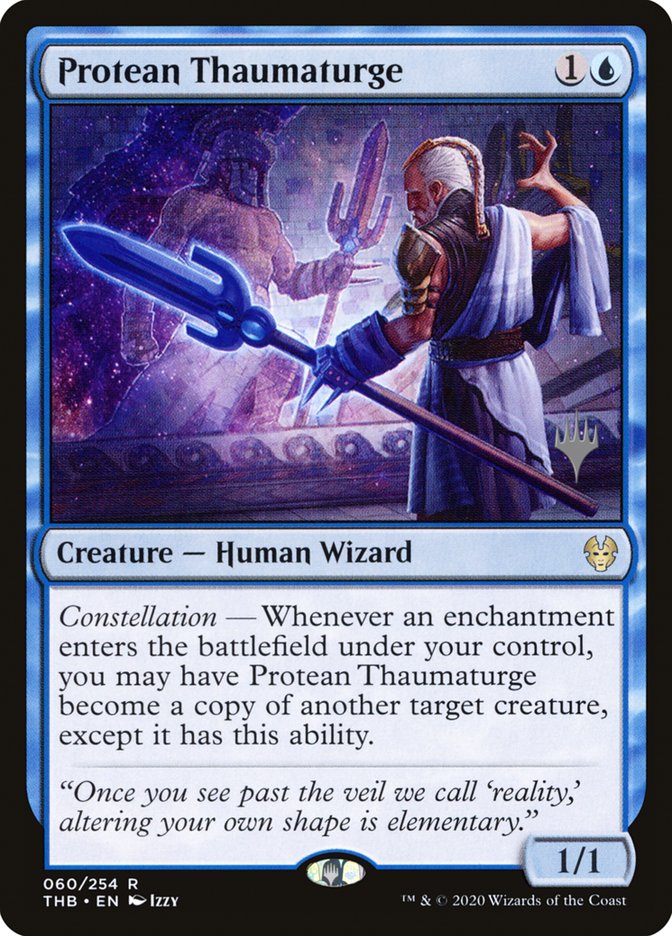 Protean Thaumaturge, Theros beyond death promos Card Art