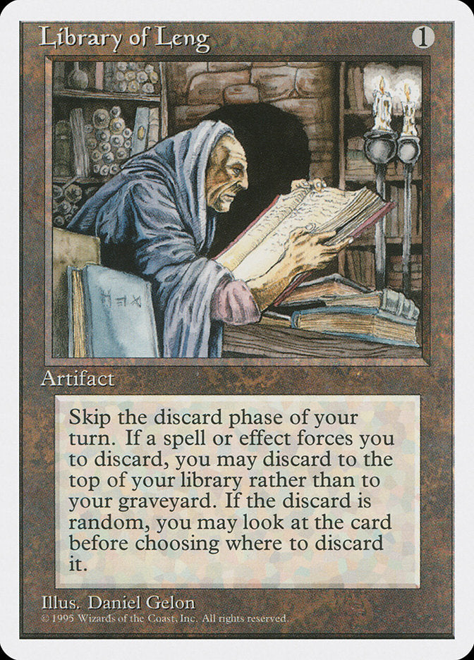 Library of Leng, Fourth Edition Card Art