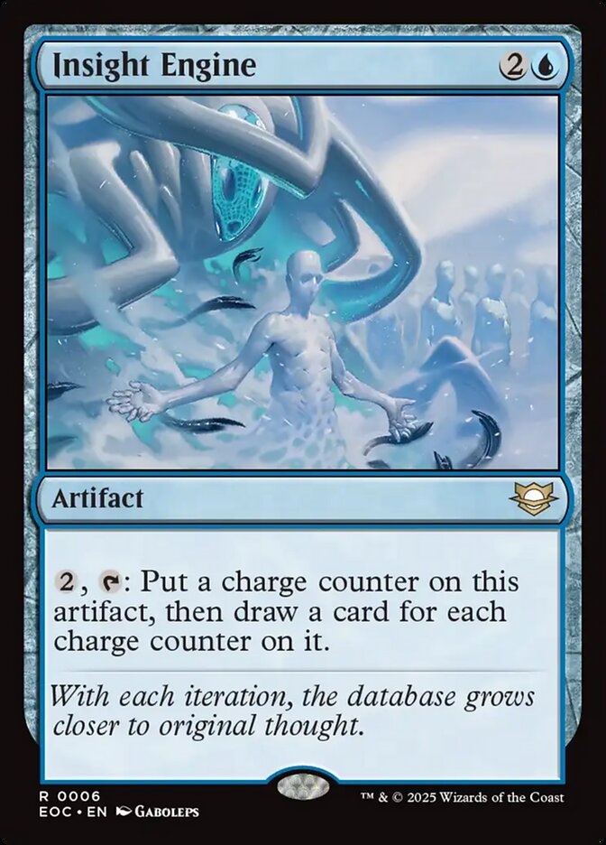 Insight Engine, Edge Of Eternities Commander Card Art