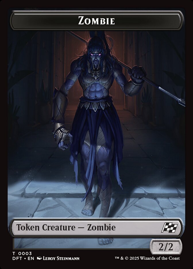 Zombie, Aetherdrift Tokens Card Art