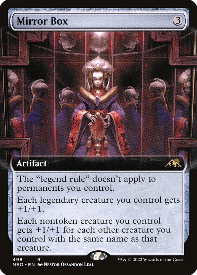 Mirror Box, Kamigawa: Neon Dynasty Card Art