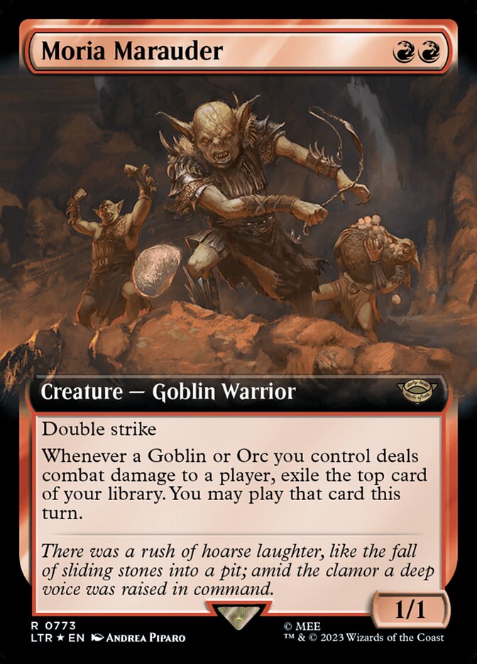 Moria Marauder, The Lord Of The Rings: Tales Of Middle-Earth Card Art