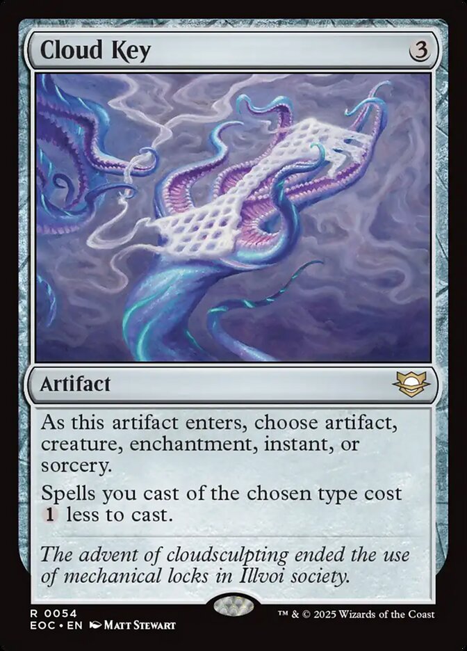 Cloud Key, Edge Of Eternities Commander Card Art