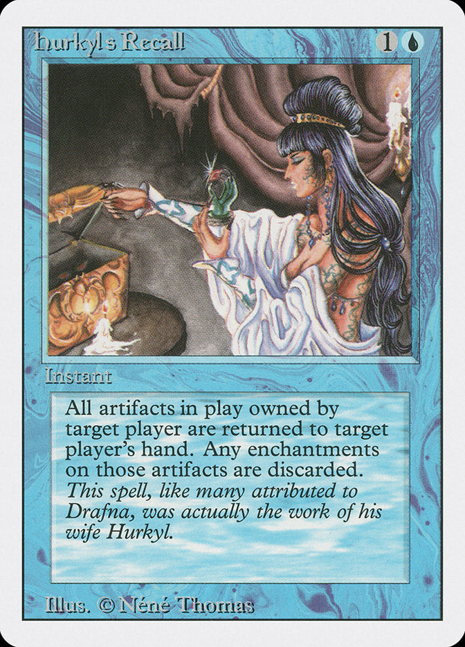 Hurkyl's Recall, Revised edition Card Art