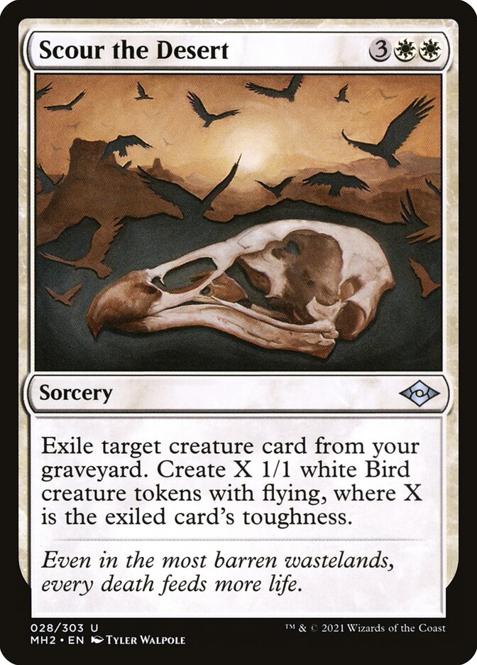 Scour the Desert, Modern horizons 2 Card Art