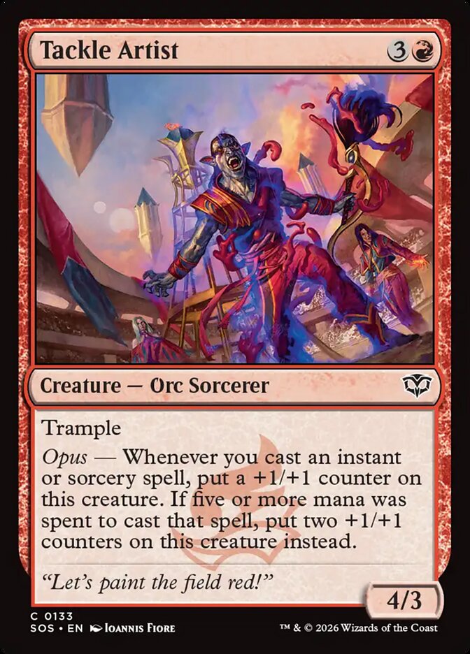 Tackle Artist, Secrets Of Strixhaven Card Art