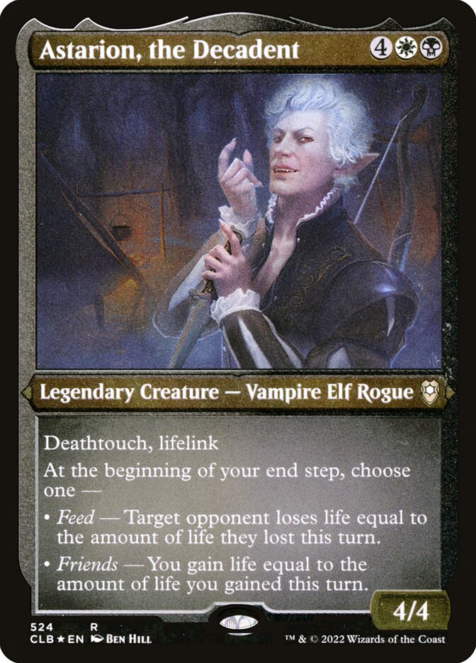 Astarion, the Decadent - Etched Foil