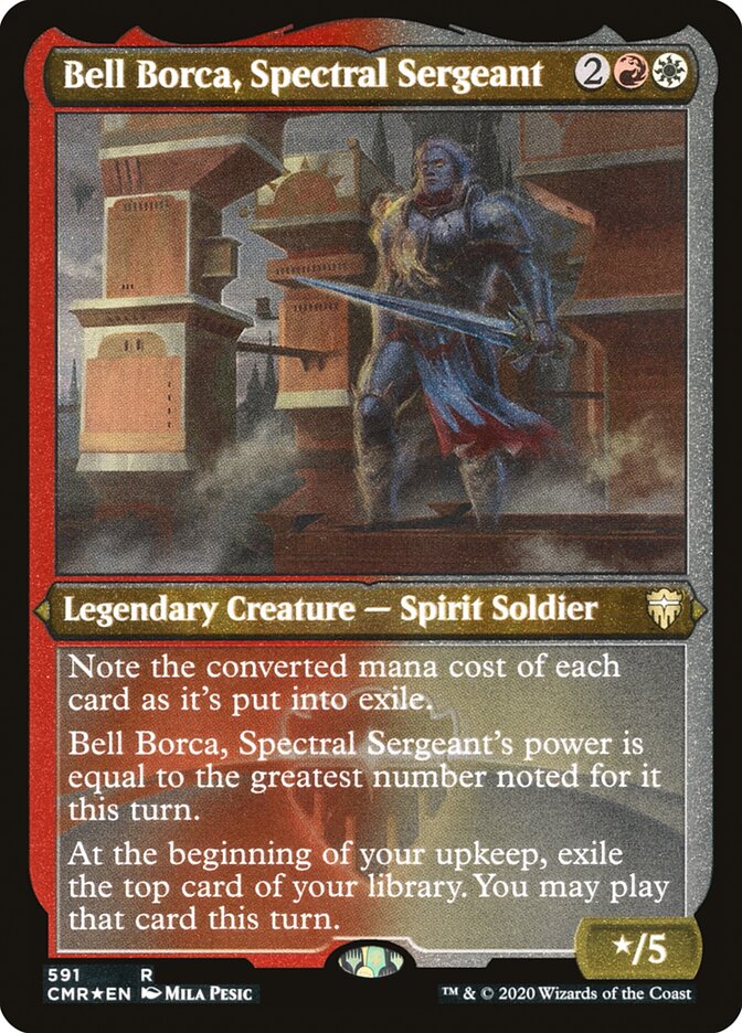 Bell Borca, Spectral Sergeant, Commander legends Card Art