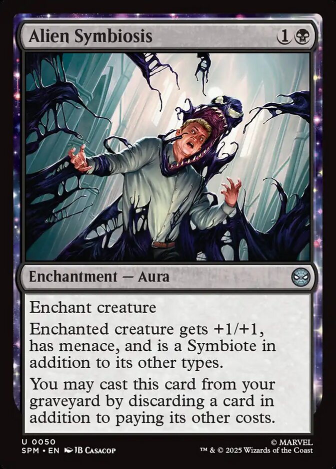 Alien Symbiosis, Marvel'S Spider-Man Card Art
