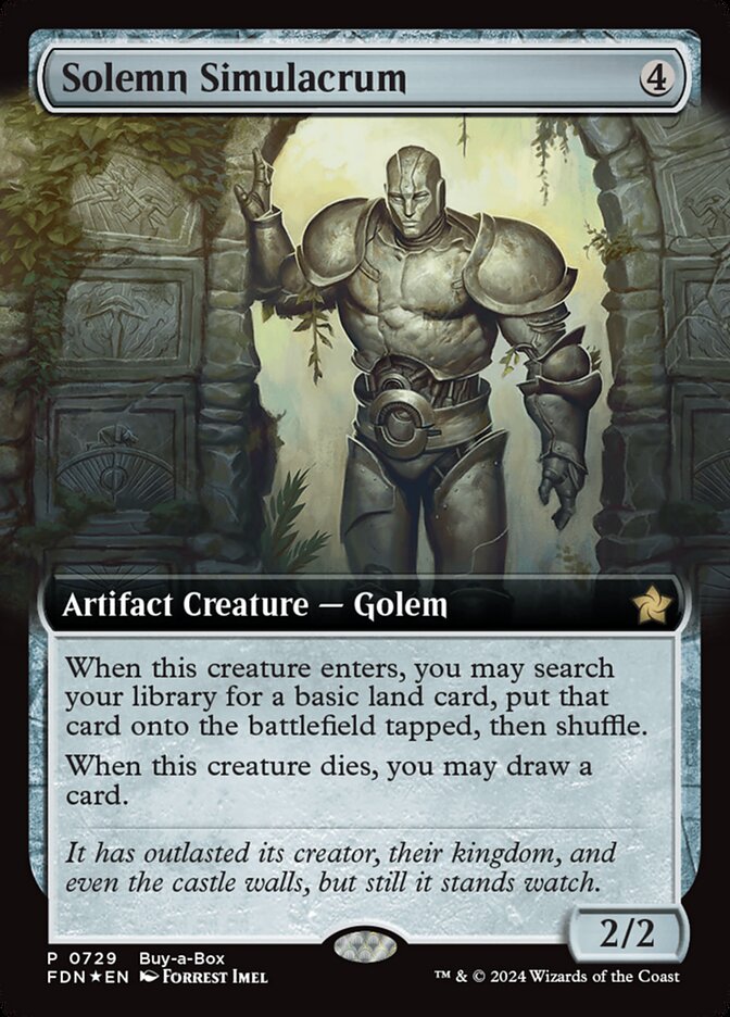 Solemn Simulacrum - Foil