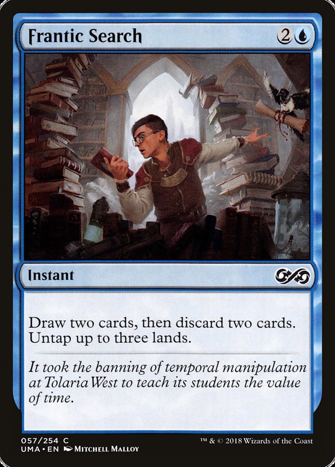 Frantic Search, Ultimate masters Card Art