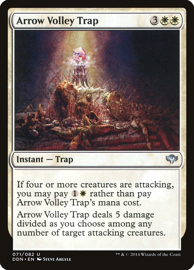 Arrow Volley Trap, Duel decks: speed vs. cunning Card Art
