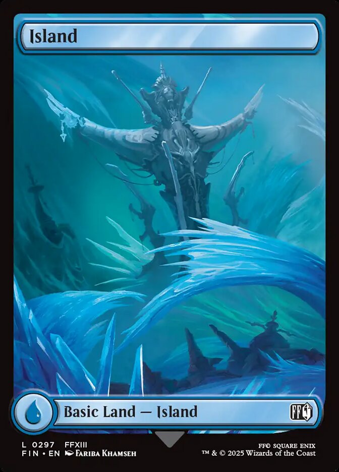 Island, Final fantasy Card Art