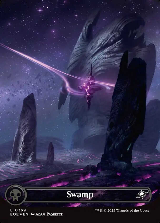 Swamp, Edge Of Eternities Card Art
