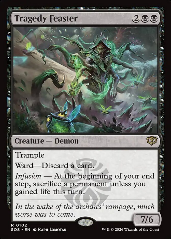 Tragedy Feaster, Secrets Of Strixhaven Card Art