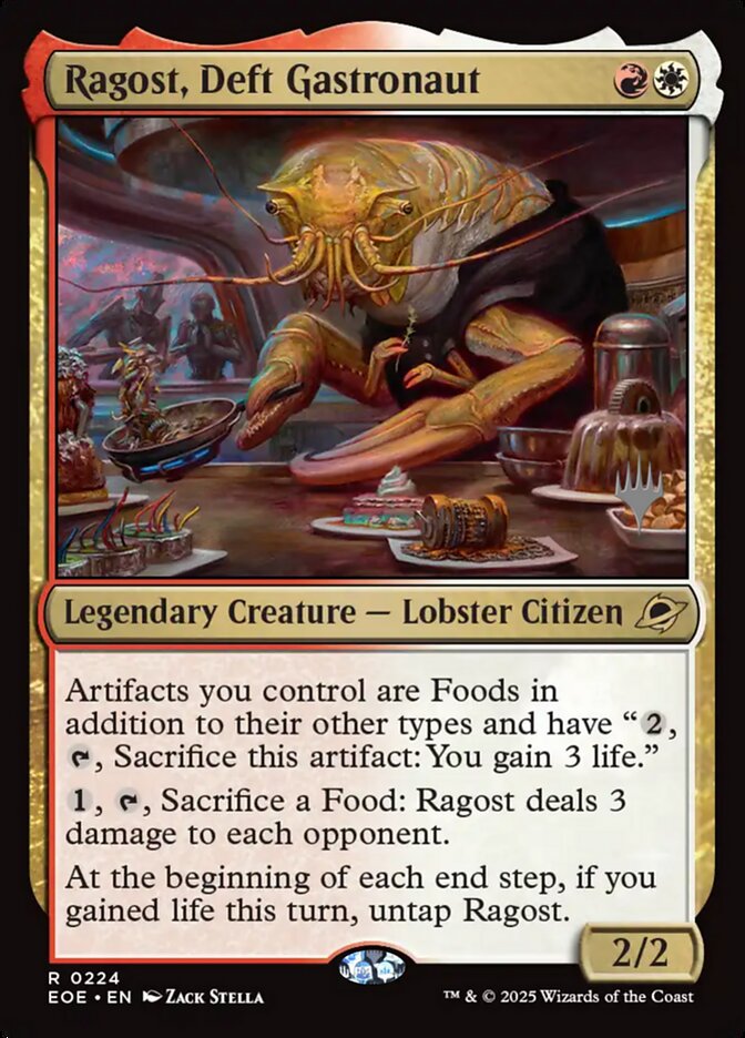 Ragost, Deft Gastronaut, Edge Of Eternities Promos Card Art