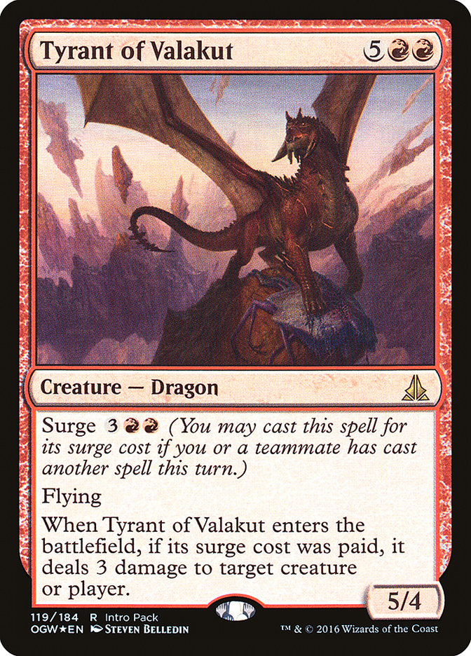 Tyrant of Valakut - Foil