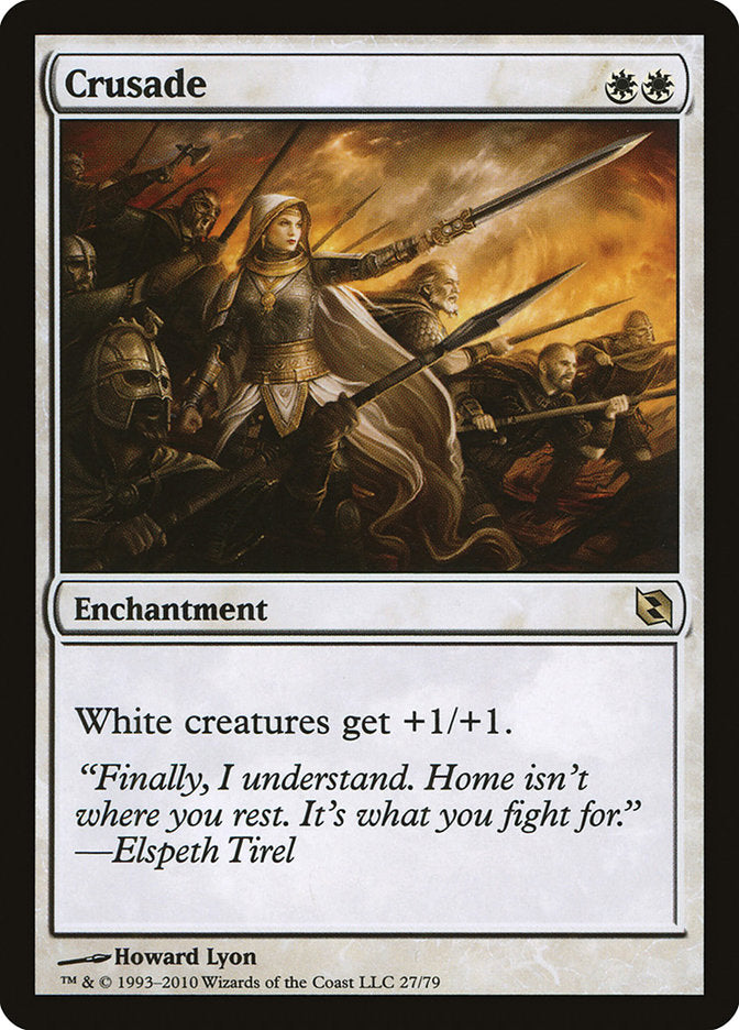 Crusade, Duel Decks: Elspeth Vs. Tezzeret Card Art