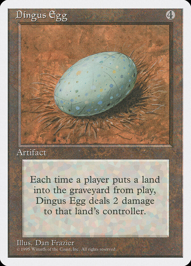 Dingus Egg, Fourth Edition Card Art