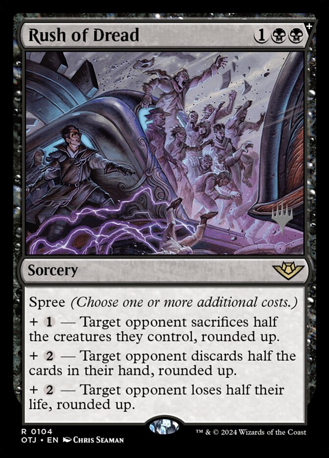 Rush of Dread, Outlaws Of Thunder Junction Promos Card Art