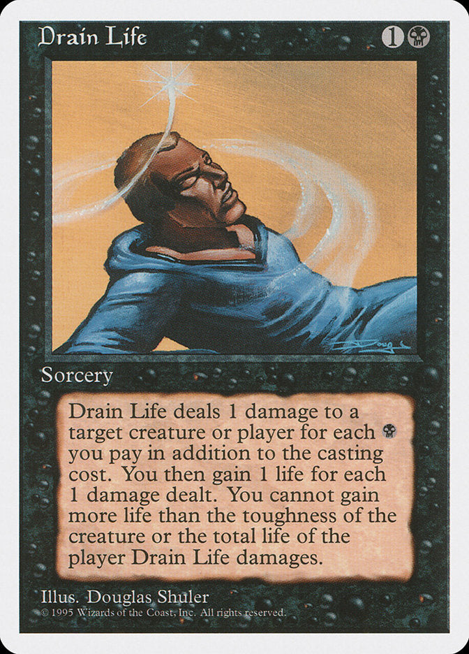 Drain Life, Fourth Edition Card Art