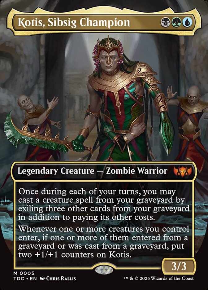 Kotis, Sibsig Champion, Tarkir: Dragonstorm Commander Card Art