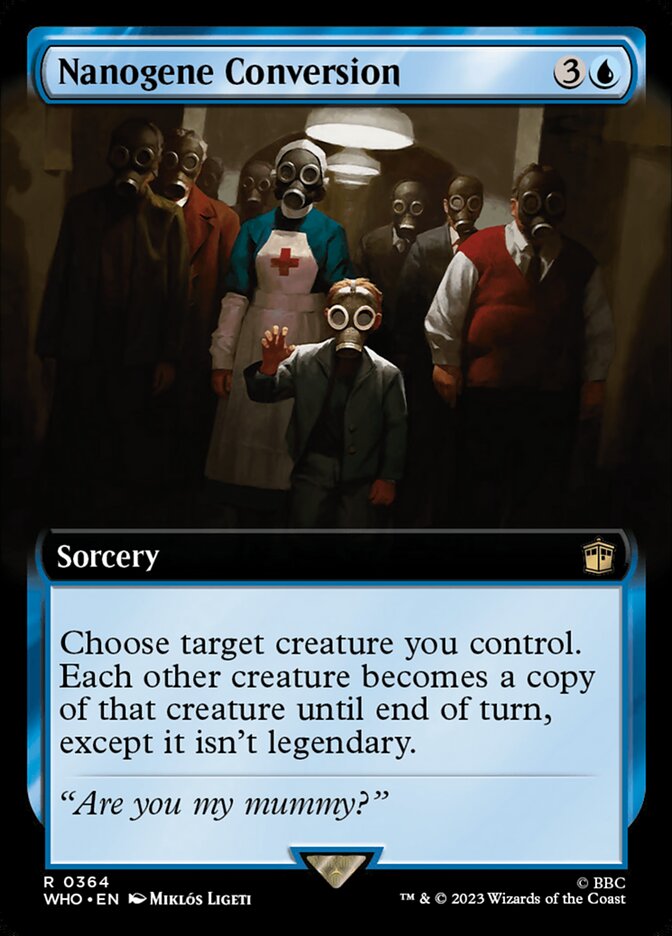 Nanogene Conversion, Doctor Who Card Art