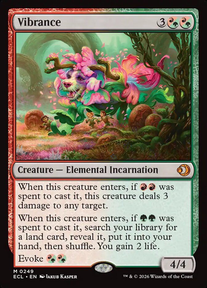 Vibrance, Lorwyn Eclipsed Card Art