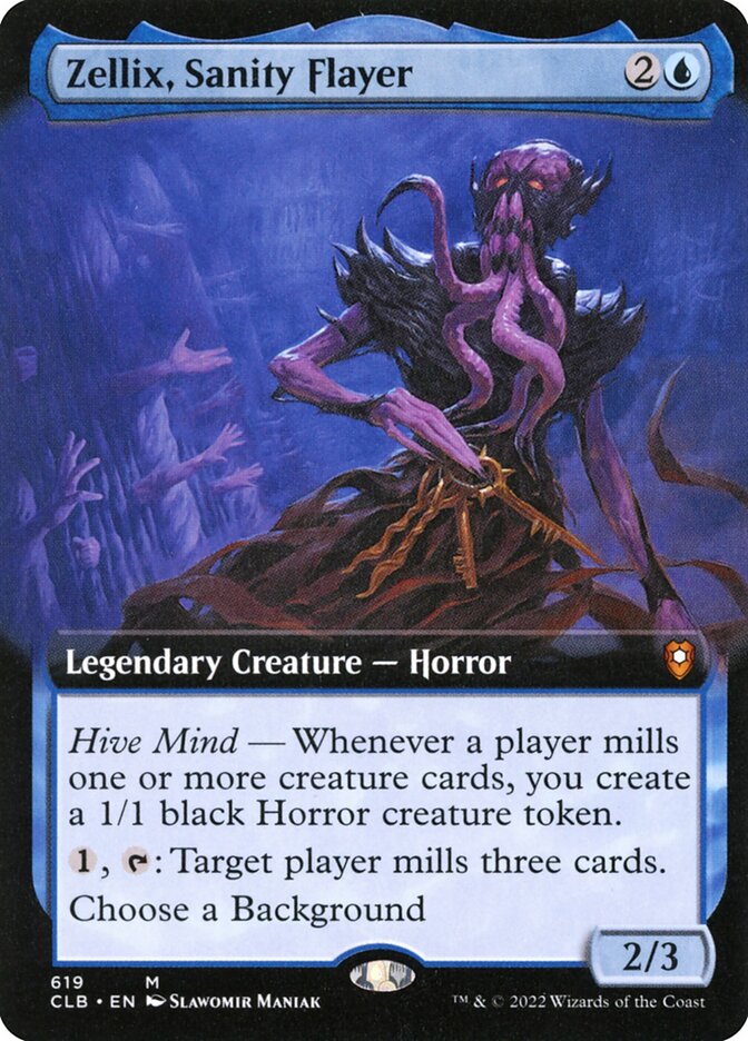 Zellix, Sanity Flayer, Commander Legends: Battle For Baldur'S Gate Card Art
