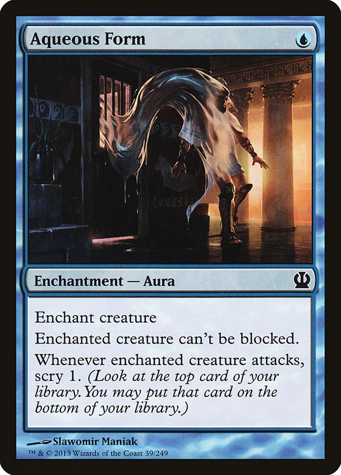 Aqueous Form, Theros Card Art