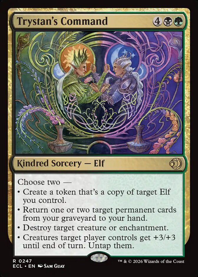 Trystan's Command, Lorwyn Eclipsed Card Art