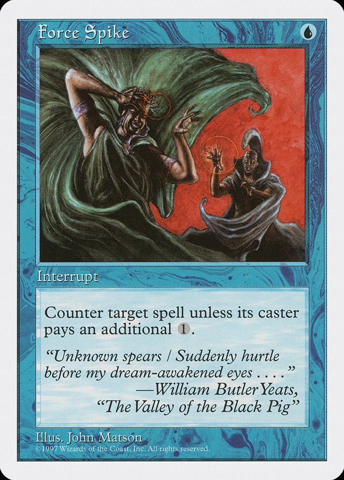 Force Spike, Fifth Edition Card Art