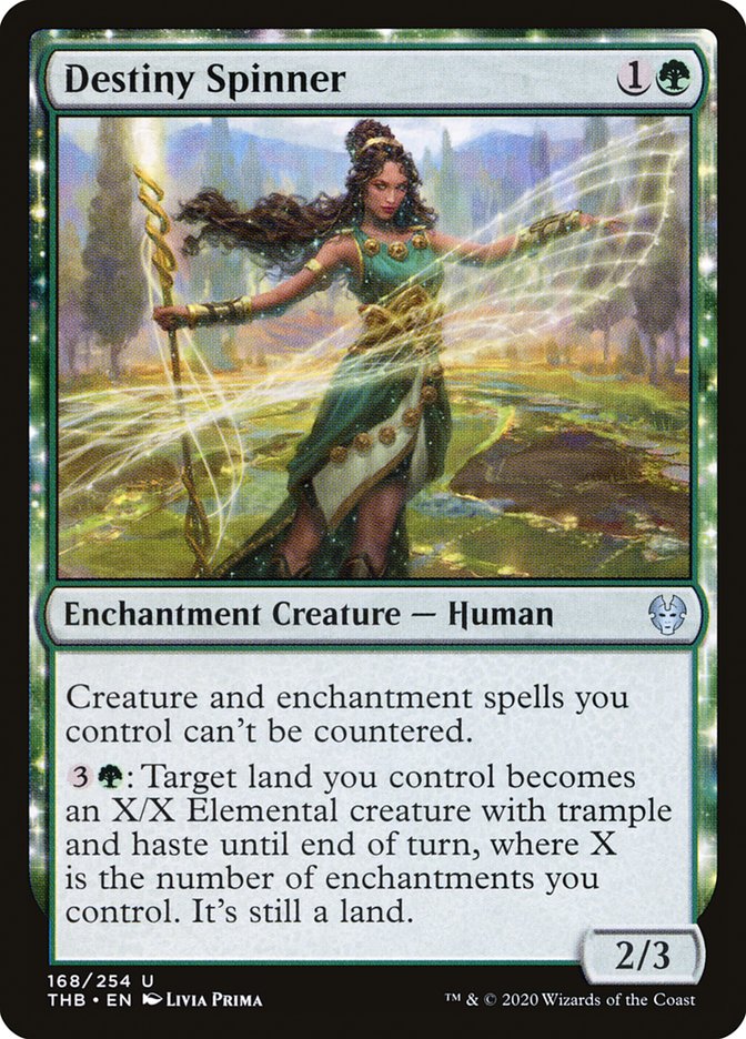 Destiny Spinner, Theros beyond death Card Art