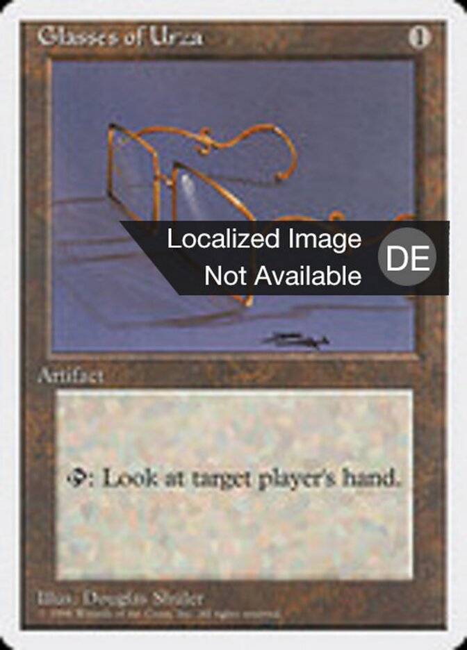 Glasses of Urza, Introductory Two-Player Set Card Art