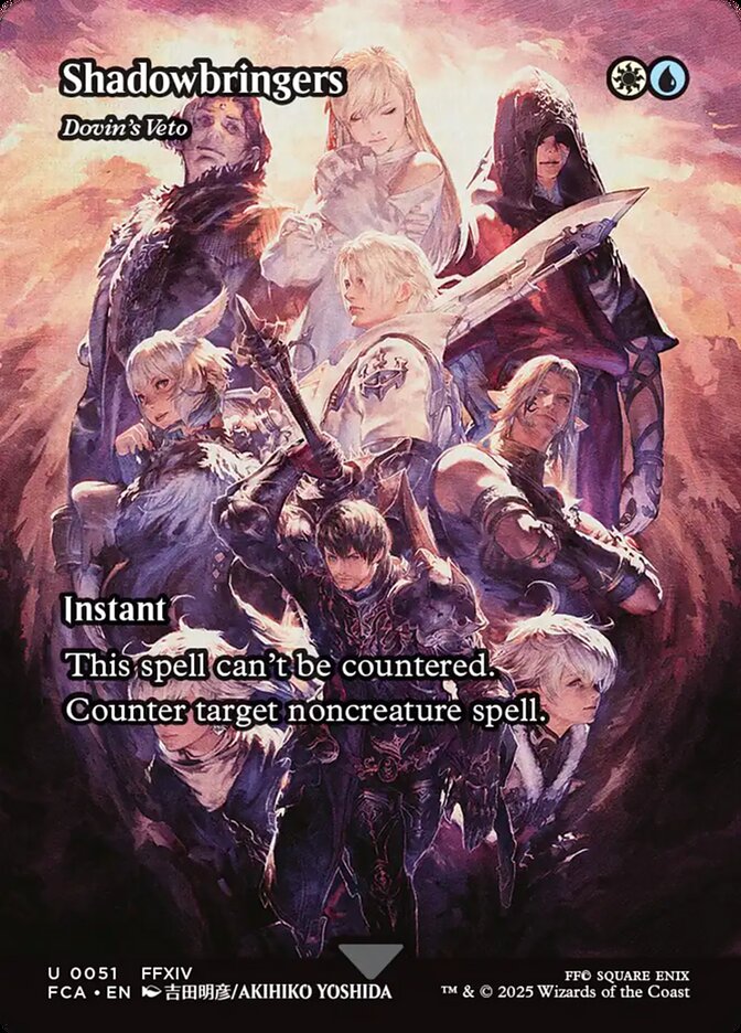 Dovin's Veto, Final fantasy: through the ages Card Art