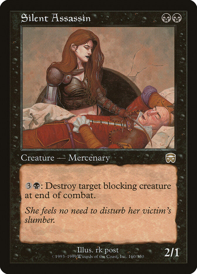 Silent Assassin, Mercadian Masques Card Art