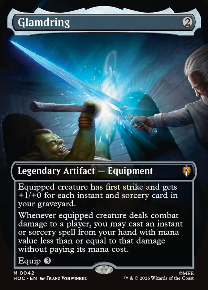 Glamdring, The Hobbit Eternal Card Art