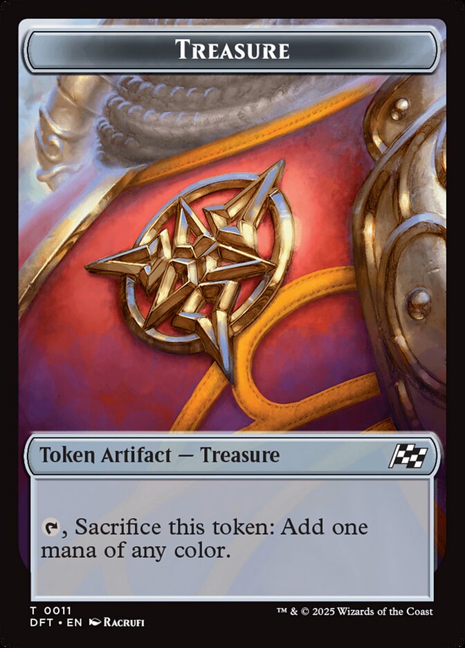 Treasure, Aetherdrift Tokens Card Art